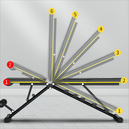 Foldable Gym Equipment Sit up Dumbbell Weight Bench